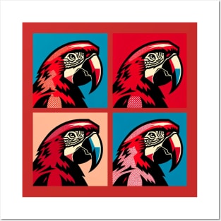 Pop Parrot Art - Cool Birds Posters and Art